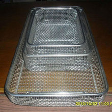 rectangle stainless steel wire mesh basket